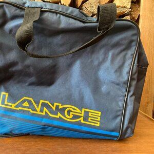 vintage Lange boot bag handles shoulder strap boots skiing ski tote carrying zip
